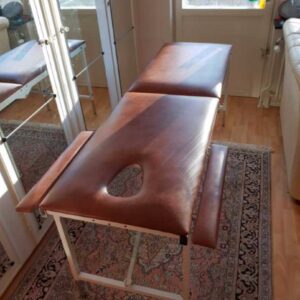 Massagebänk hopfällbar