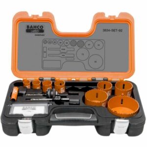 Hålsågsats Bahco  11 delar, Ø 16 – 83 mm