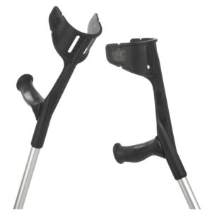 Sjukhuskryckor med ergonomiska handtag