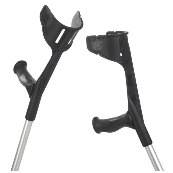 Sjukhuskryckor med ergonomiska handtag