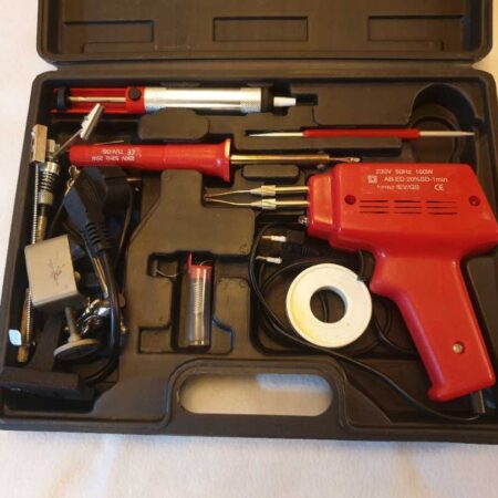 Lödkolv & Lödpistol Kit med tillbehör