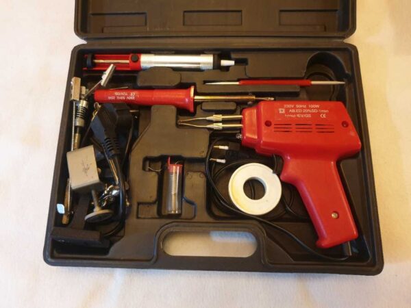Lödkolv & Lödpistol Kit med tillbehör